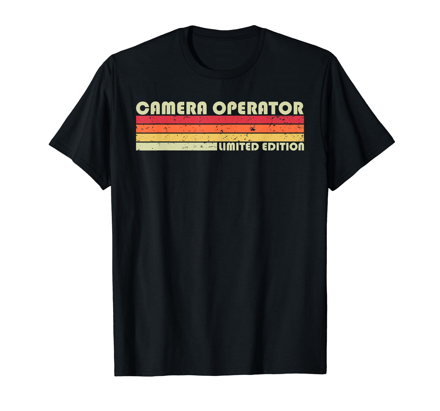 Camera Operator Funny Job Title T-Shirt - Minimalist Print Unisex - T-Shirt, Sweatshirt, Hoodie
