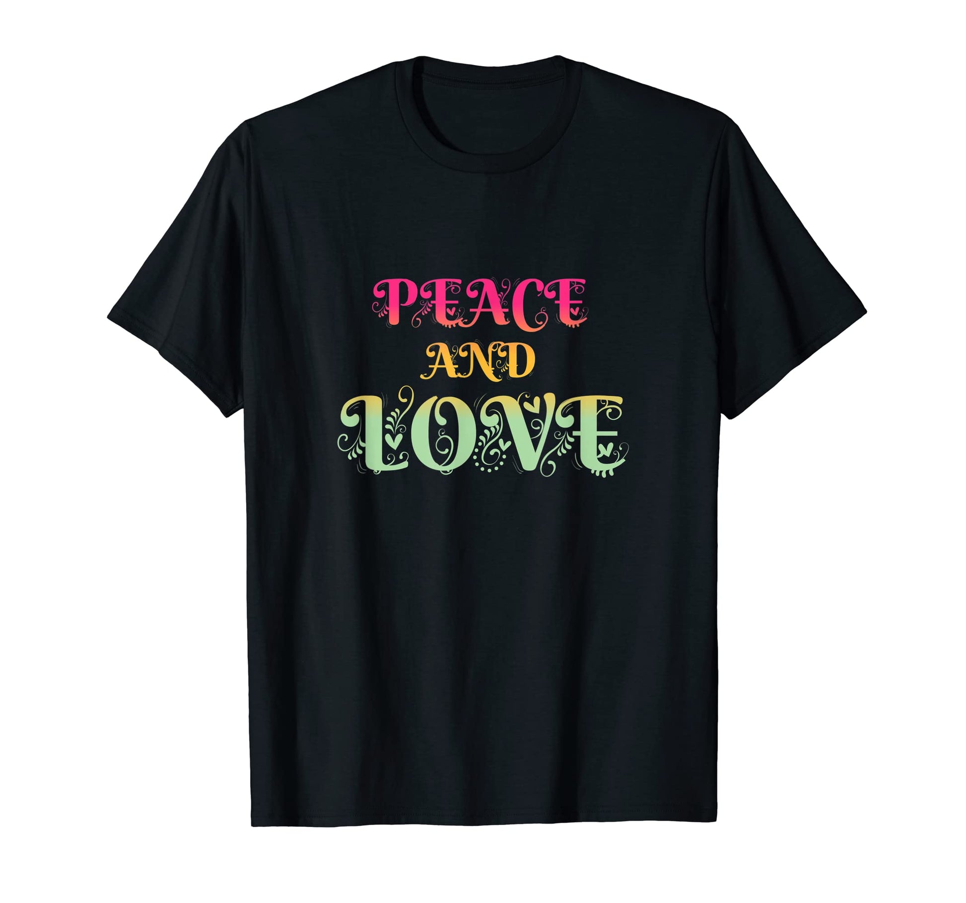 Make Peace Not War Colorful Peace T-Shirt - Fun Novelty Design for Adults - T-Shirt, Sweatshirt, Hoodie