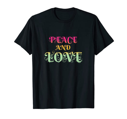 Make Peace Not War Colorful Peace T-Shirt - Fun Novelty Design for Adults - T-Shirt, Sweatshirt, Hoodie