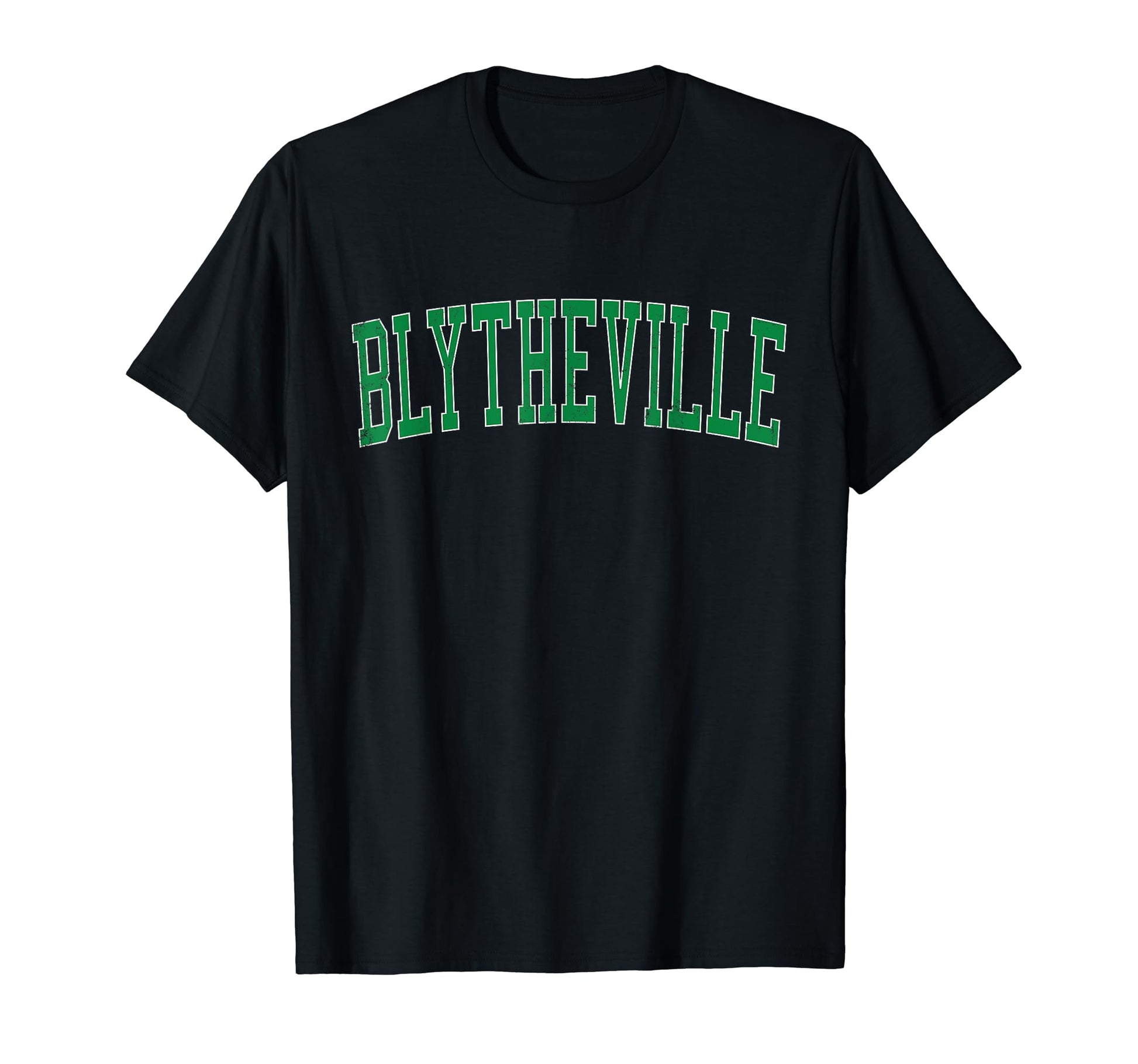 Blytheville Ar Distressed Green T-Shirt - Custom Art Print Men Women - T-Shirt, Sweatshirt, Hoodie