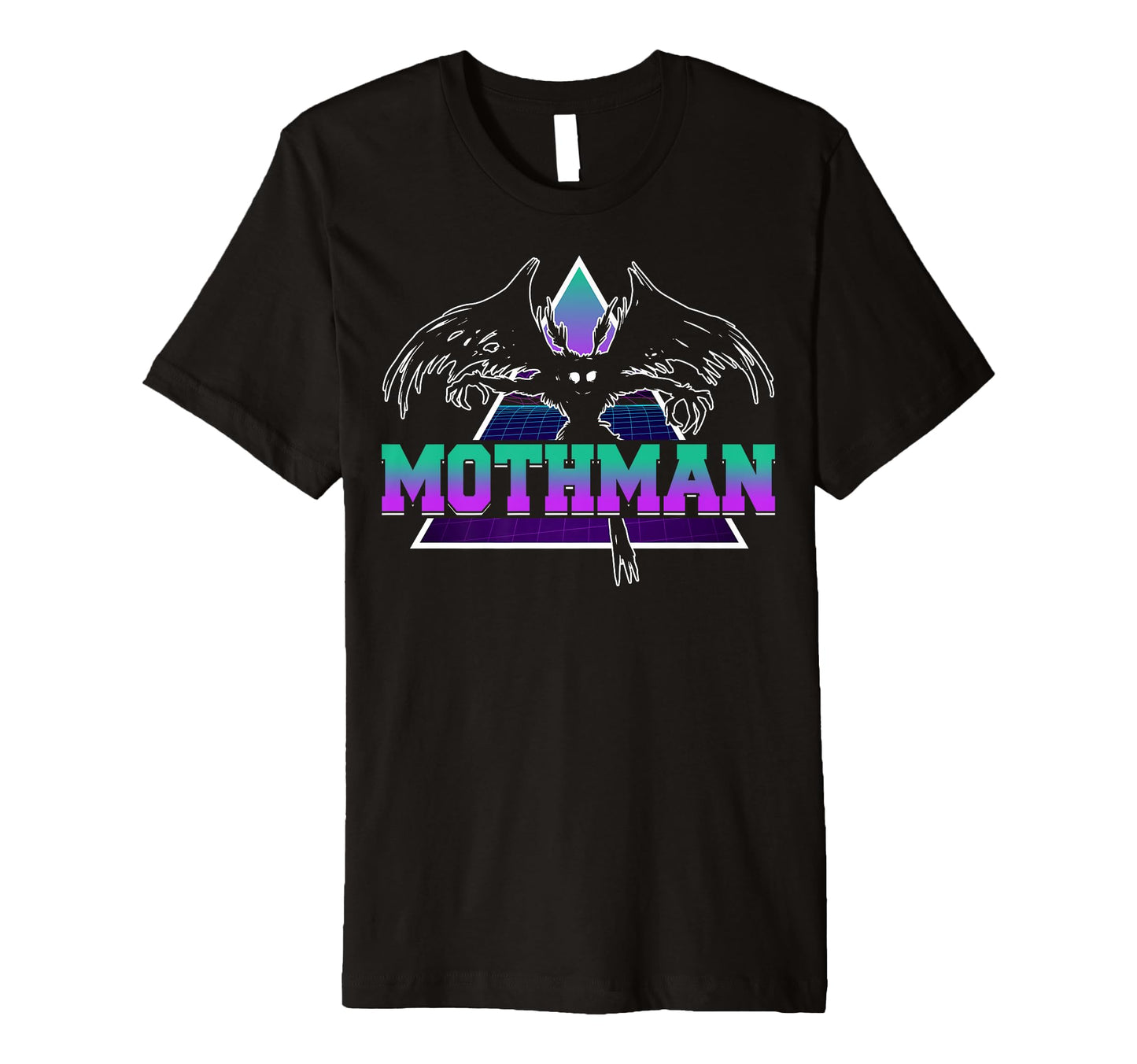 Vaporwave Aesthetic Mothman T-Shirt - Streetwear Style Men Women - T-Shirt, Sweatshirt, Hoodie