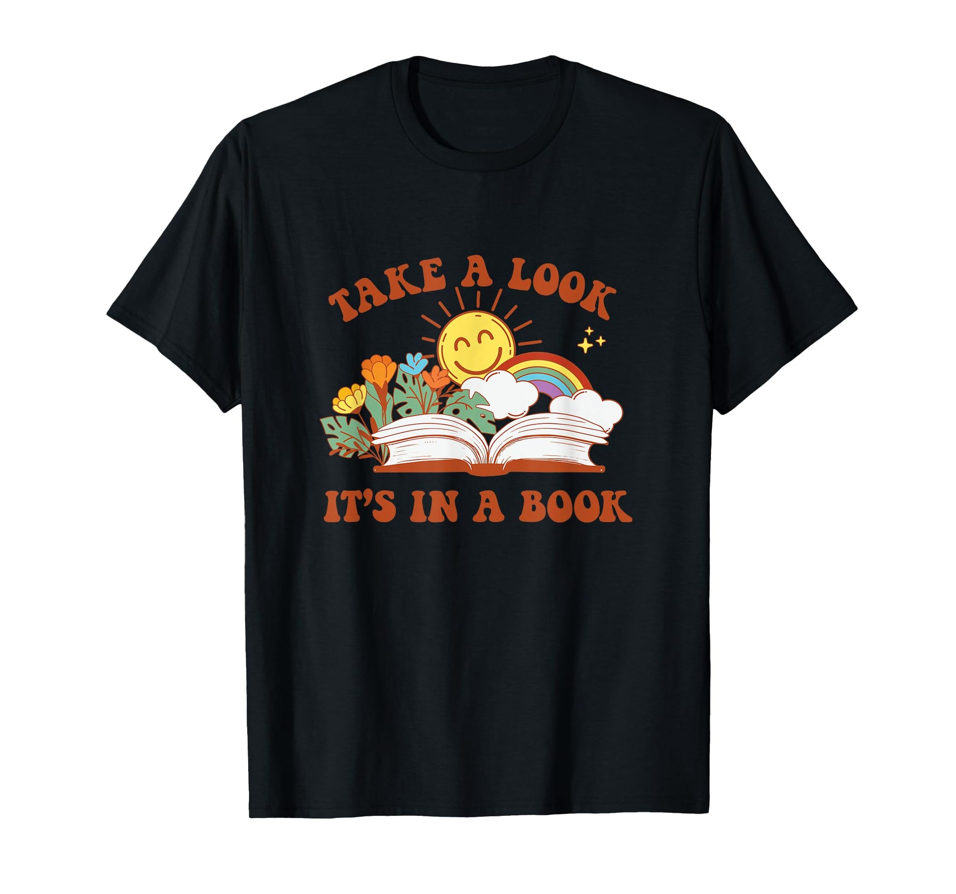 Take Its Book Reading Rainbow T-Shirt - Streetwear Style Unisex - T-Shirt, Sweatshirt, Hoodie