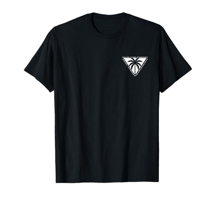 Koloa Surf Triangulated Palm T-Shirt - Minimalist Print Men Women - T-Shirt, Sweatshirt, Hoodie