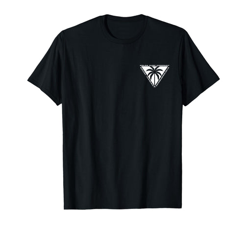 Koloa Surf Triangulated Palm T-Shirt - Minimalist Print Men Women - T-Shirt, Sweatshirt, Hoodie