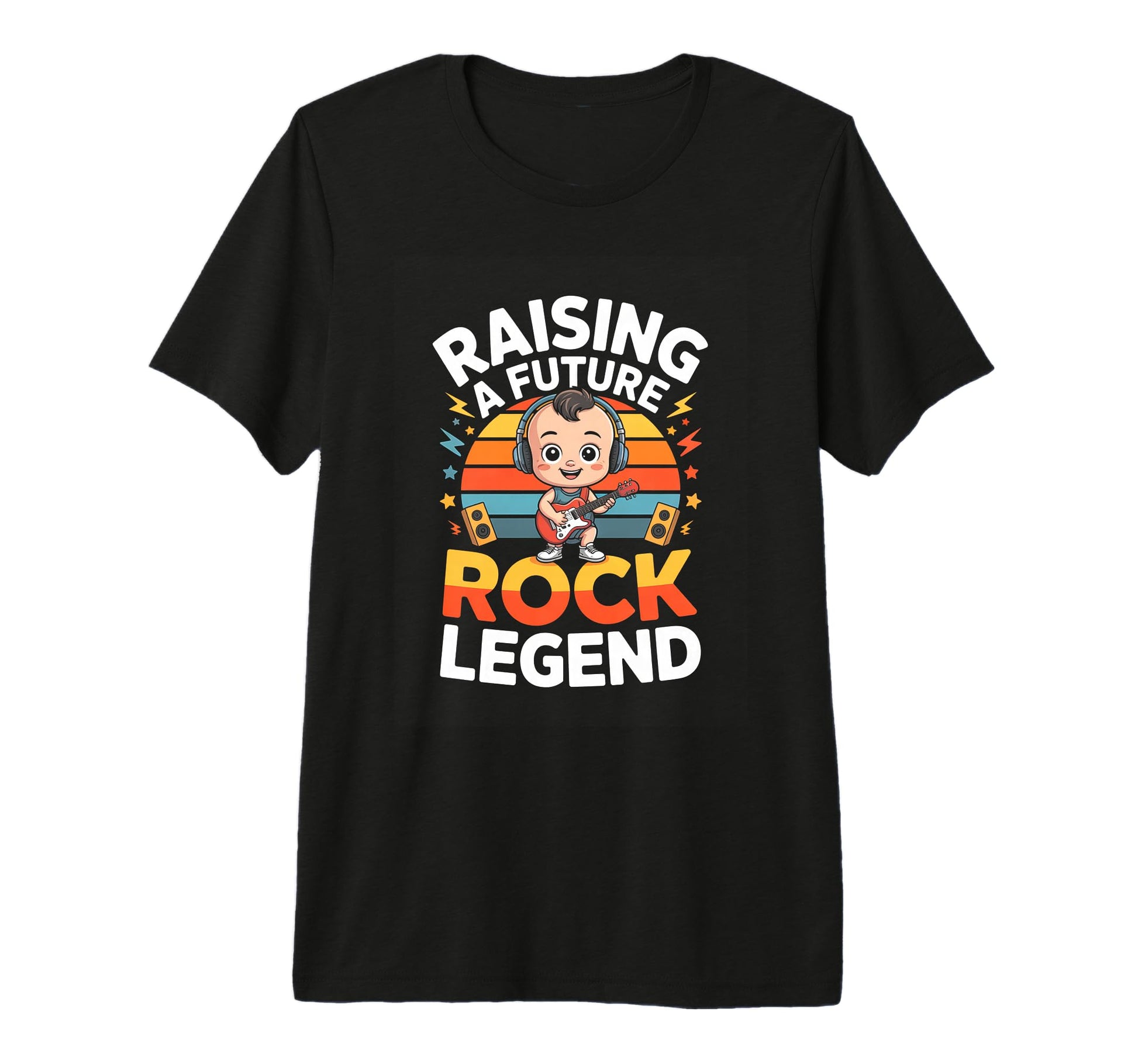 Raising Future Rock Legend Rock Music T-Shirt - Novelty Apparel for Adults - T-Shirt, Sweatshirt, Hoodie