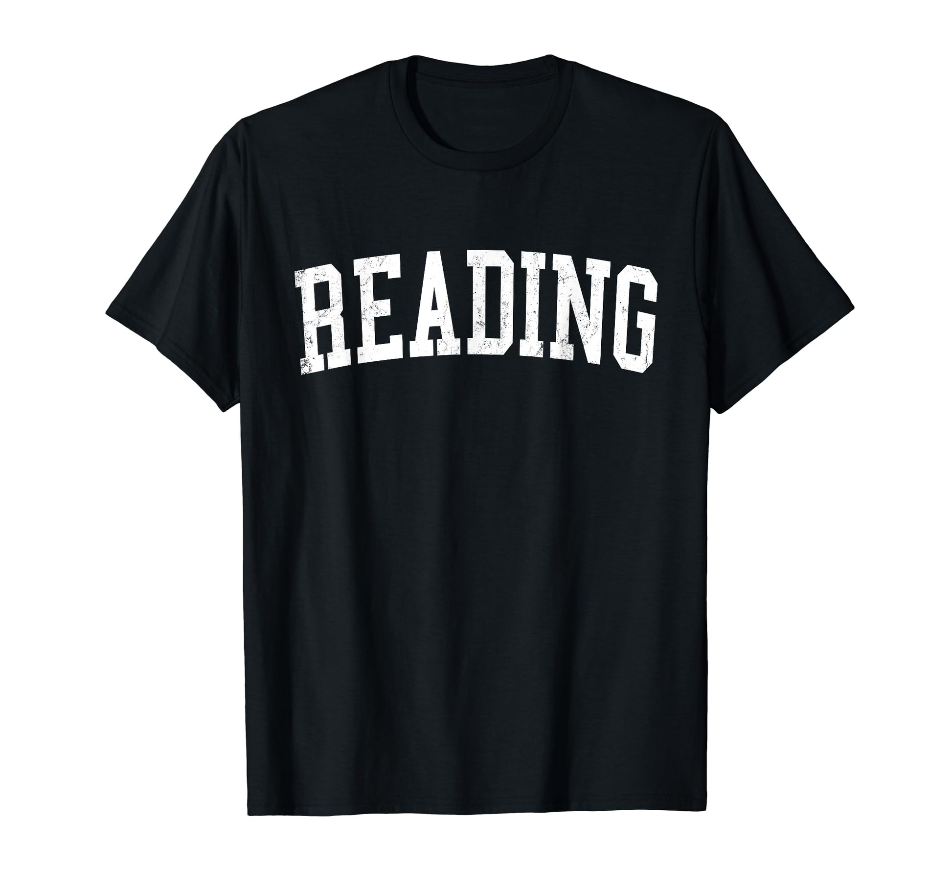 Reading Pa Distressed White Varsity T-Shirt - Custom Art Print Men Women - T-Shirt, Sweatshirt, Hoodie