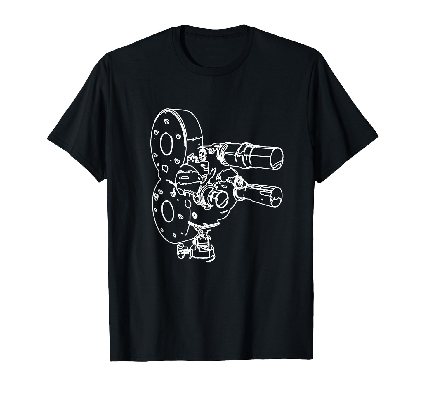 Film Camera Video Camera Oldschool T-Shirt - Trendy Graphic for Adults - T-Shirt, Sweatshirt, Hoodie