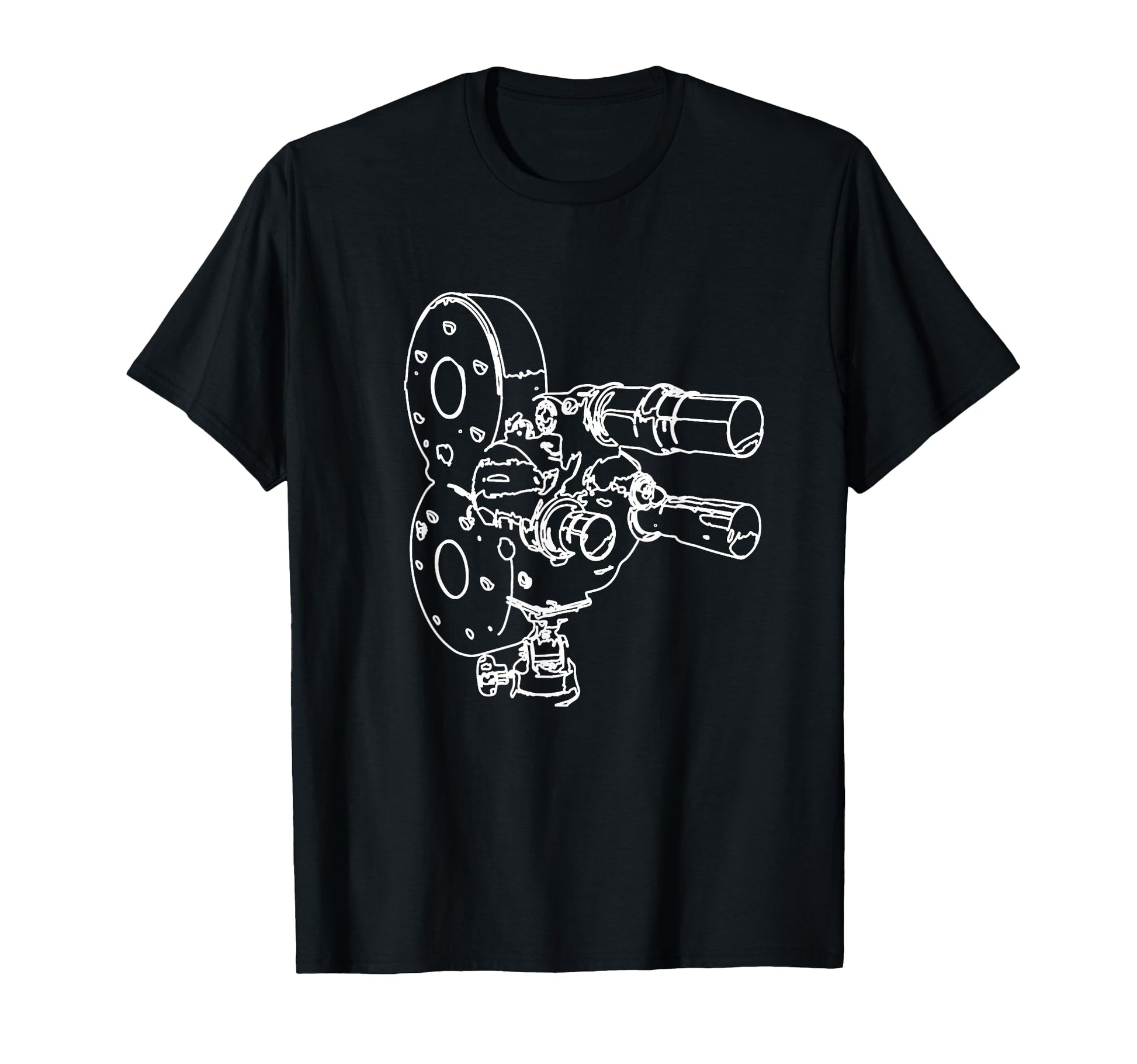 Film Camera Video Camera Oldschool T-Shirt - Trendy Graphic for Adults - T-Shirt, Sweatshirt, Hoodie