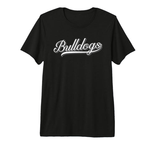 Bulldogs Baseball Bulldog Mascot Sports T-Shirt - Graphic Print Men Women - T-Shirt, Sweatshirt, Hoodie