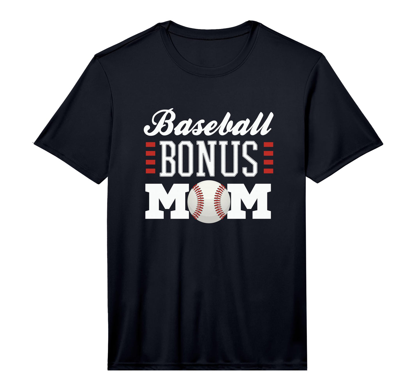 Baseball Bonus Mom Sofball Player T-Shirt - Aesthetic Graphic for Adults - T-Shirt, Sweatshirt, Hoodie