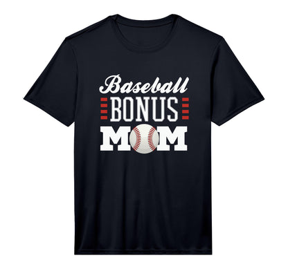 Baseball Bonus Mom Sofball Player T-Shirt - Aesthetic Graphic for Adults - T-Shirt, Sweatshirt, Hoodie