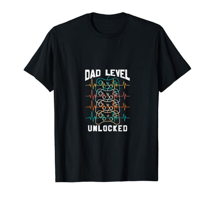 Dad Level Unlocked 2024 New Dad To Be T-Shirt - Graphic Print for Adults - T-Shirt, Sweatshirt, Hoodie