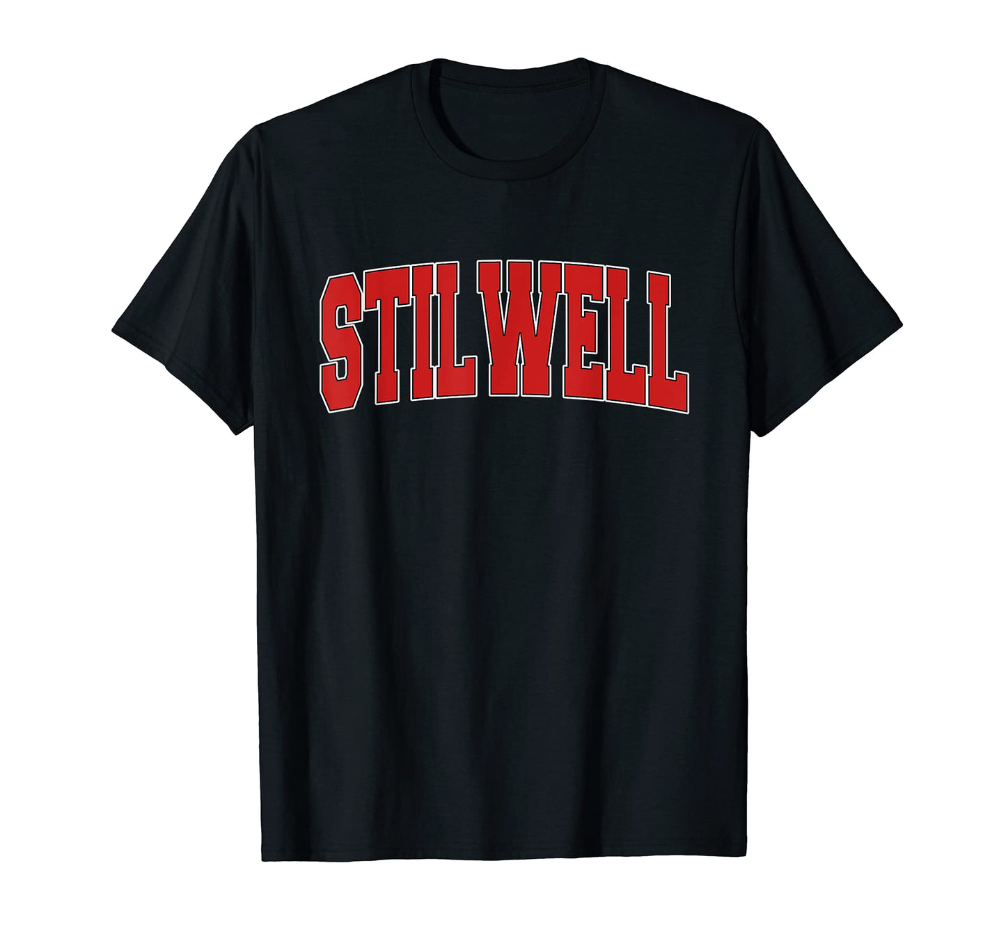 Stilwell Ok Oklahoma Varsity Usa Sports T-Shirt - Fun Novelty Design Unisex - T-Shirt, Sweatshirt, Hoodie