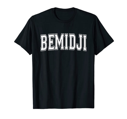 Bemidji Mn Minnesota Usa Sports Varsity T-Shirt - Streetwear Style Unisex - T-Shirt, Sweatshirt, Hoodie