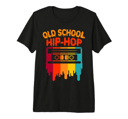 Old School Hip Hop 80S 90S Music Cassette T-Shirt - Unique Graphic Unisex - T-Shirt, Sweatshirt, Hoodie