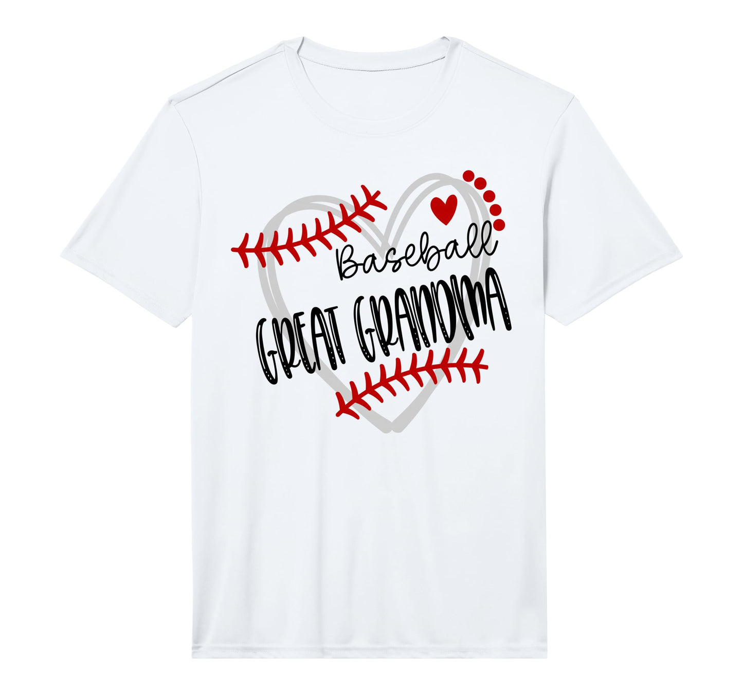 Personalized Baseball Heart Great T-Shirt - Minimalist Print for Adults - T-Shirt, Sweatshirt, Hoodie