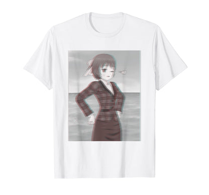 Anime Vaporwave Aesthetic White T-Shirt - Novelty Apparel Men Women - T-Shirt, Sweatshirt, Hoodie