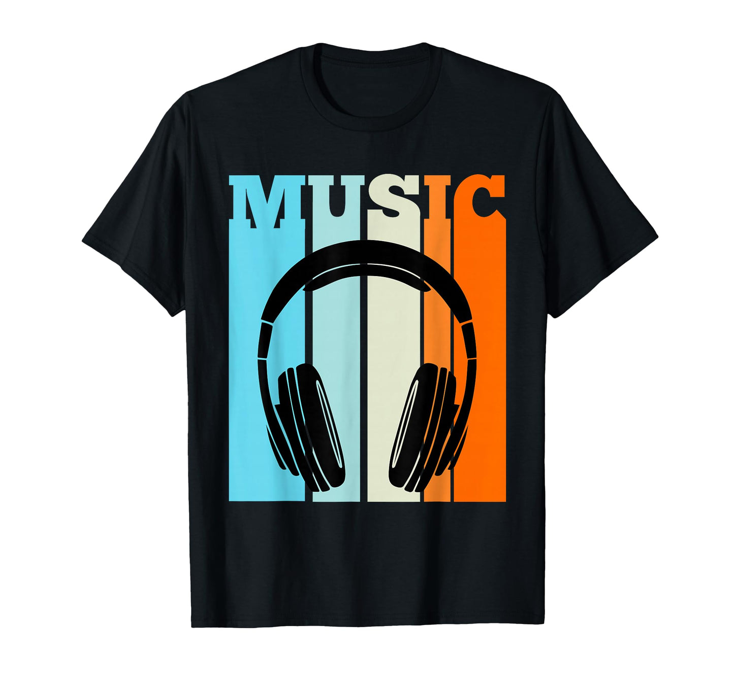 Headphones Hip Hop Music Rap Rapper T-Shirt - Aesthetic Graphic Men Women - T-Shirt, Sweatshirt, Hoodie
