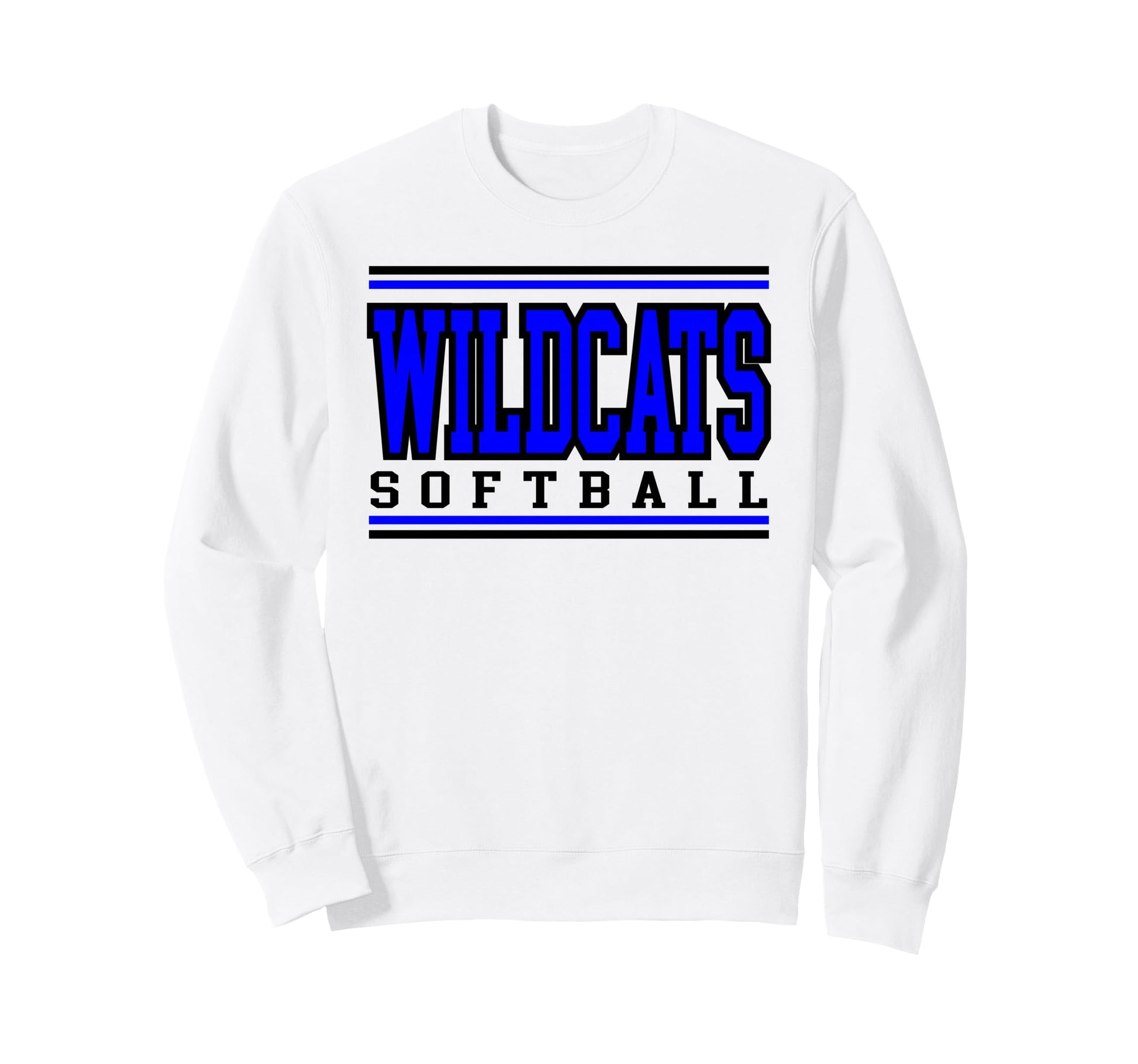 Wildcats Softball Mom Game Day Sweatshirt - Fun Novelty Design Men Women - T-Shirt, Sweatshirt, Hoodie