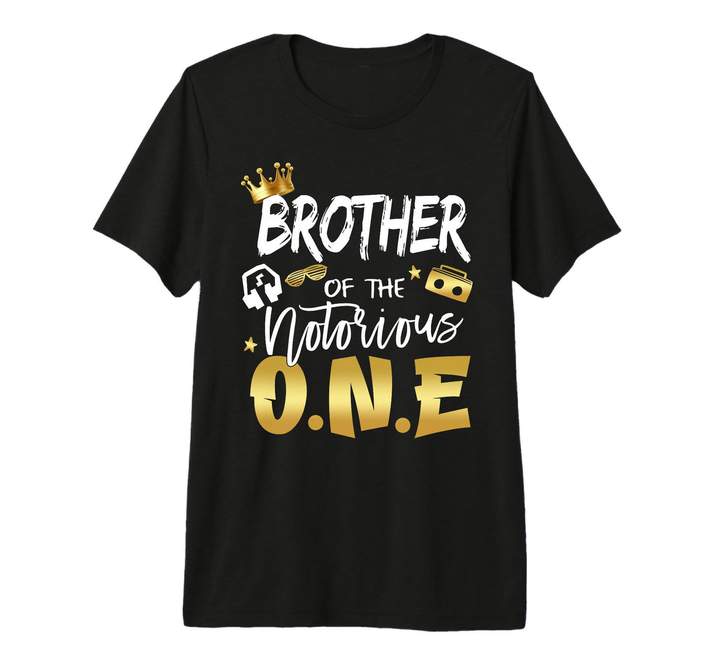 Brother Notorious One Old School 1St Hip T-Shirt - Custom Art Print Unisex - T-Shirt, Sweatshirt, Hoodie