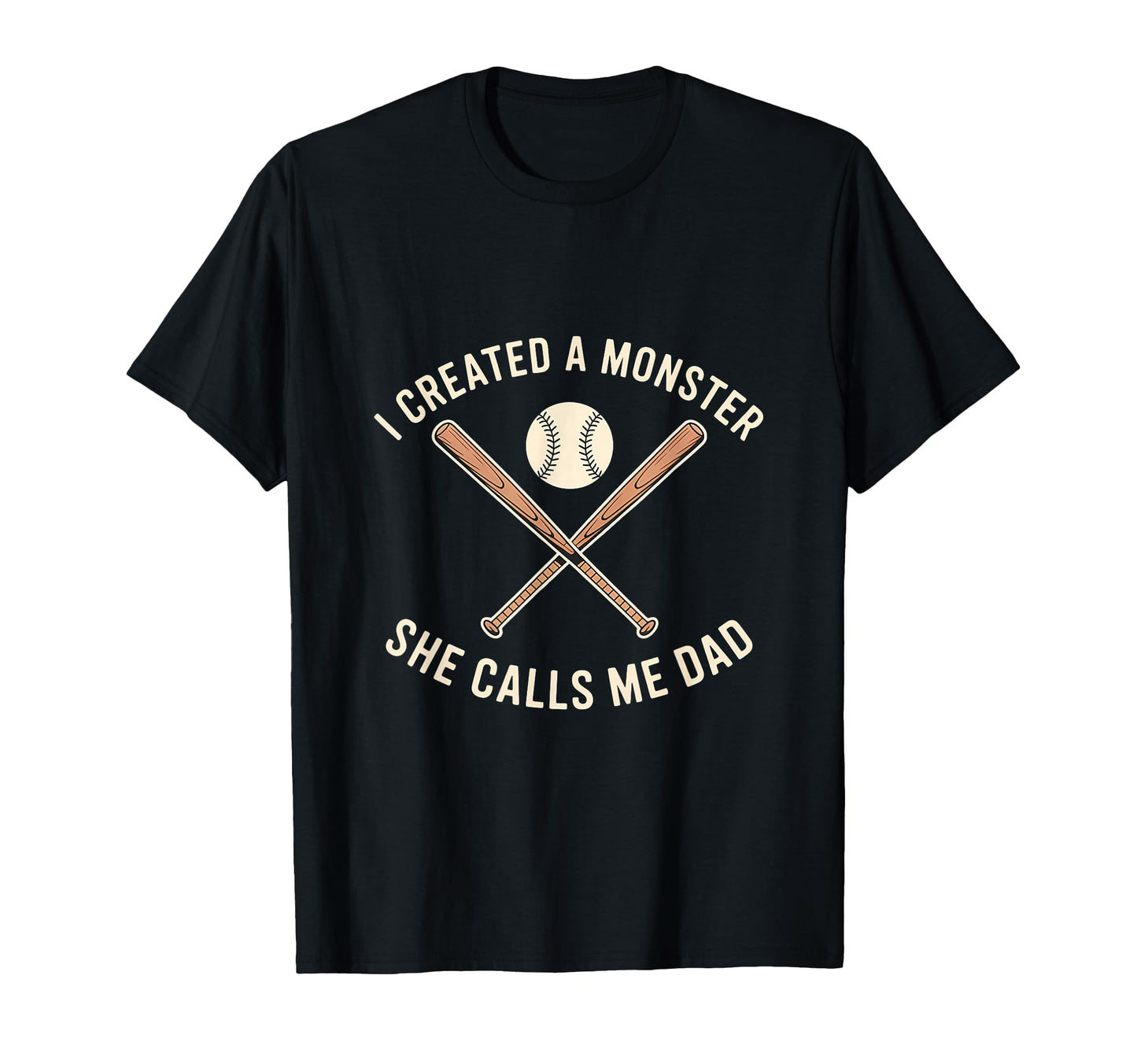 I Created Monster She Calls Me Dad T-Shirt - Aesthetic Graphic Unisex - T-Shirt, Sweatshirt, Hoodie