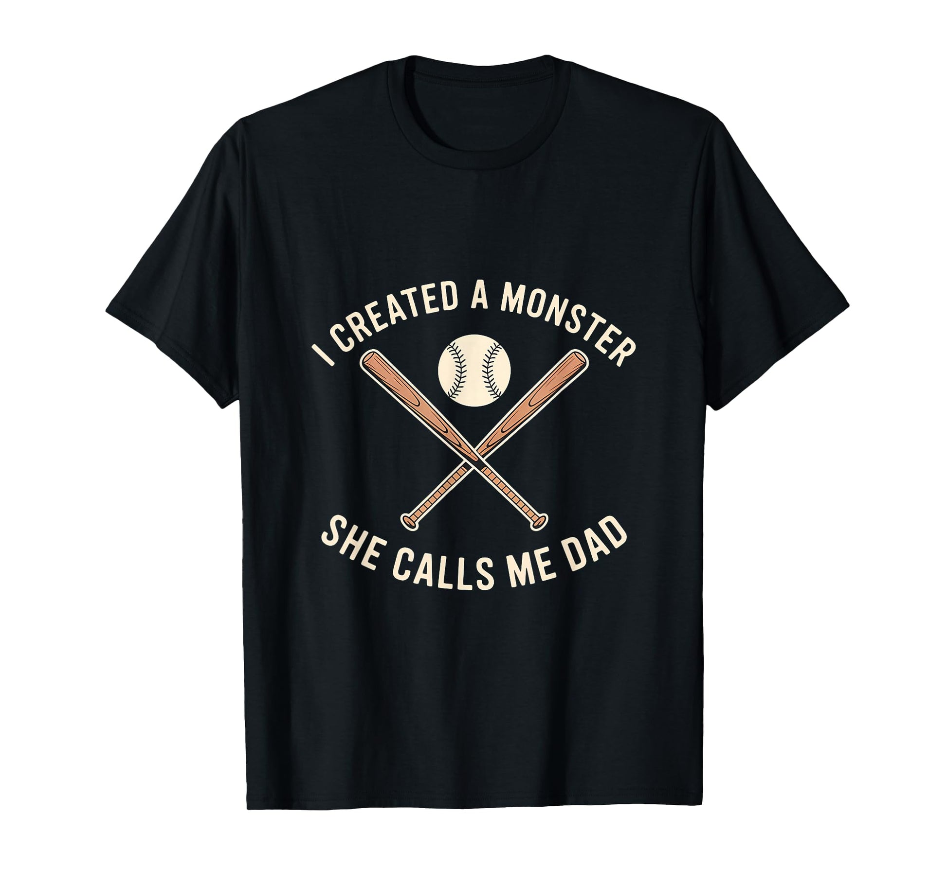 I Created Monster She Calls Me Dad T-Shirt - Aesthetic Graphic Unisex - T-Shirt, Sweatshirt, Hoodie