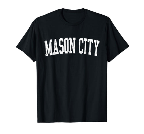 Mason Oh Distressed White Varsity T-Shirt - Casual Everyday Wear for Adults - T-Shirt, Sweatshirt, Hoodie