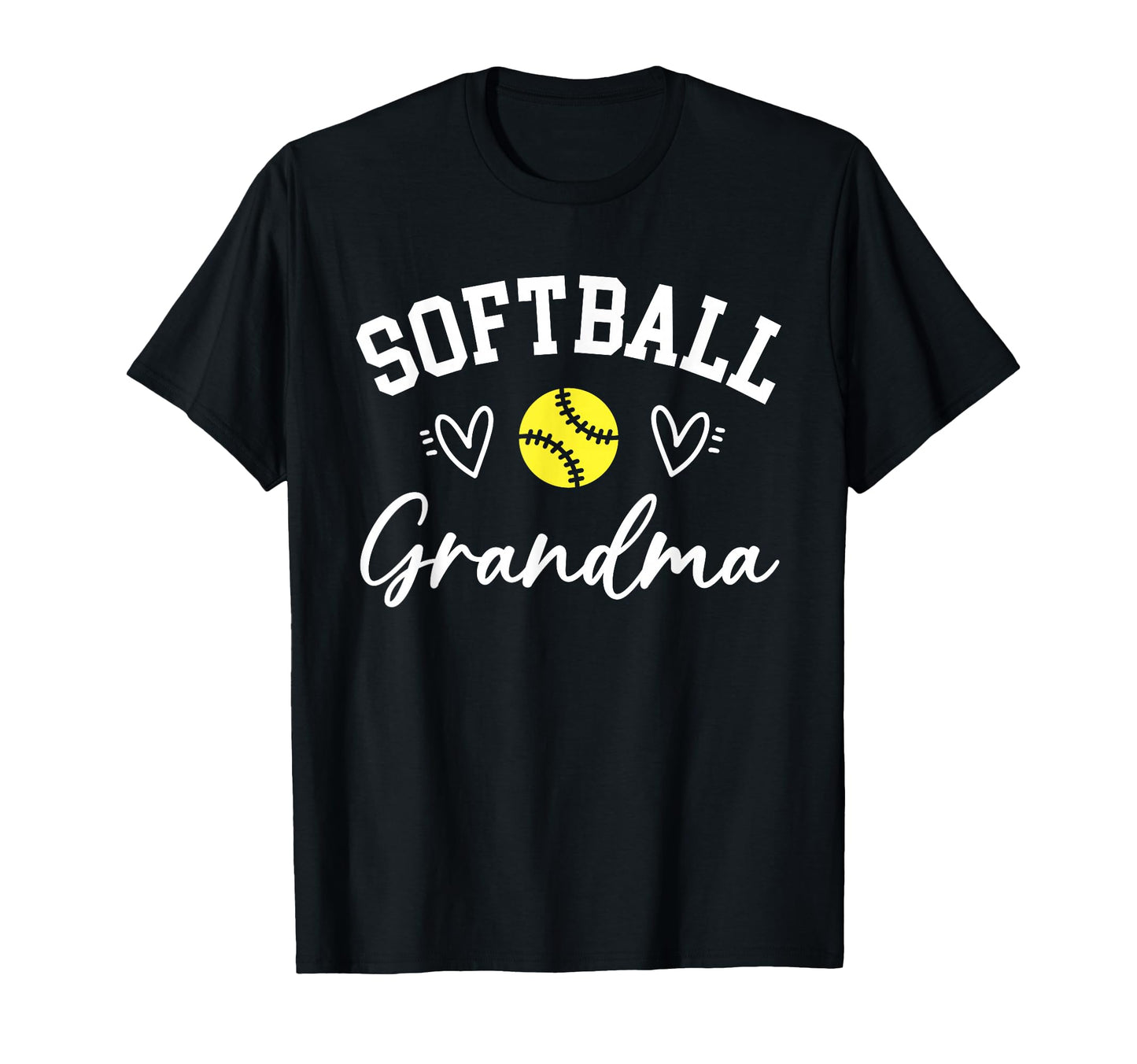 Softball Grandma Mom Game Day T-Shirt - Casual Everyday Wear for Adults - T-Shirt, Sweatshirt, Hoodie
