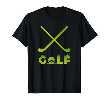 Funny Golf Golfing Gift Golfer T-Shirt - Custom Art Print for Adults - T-Shirt, Sweatshirt, Hoodie