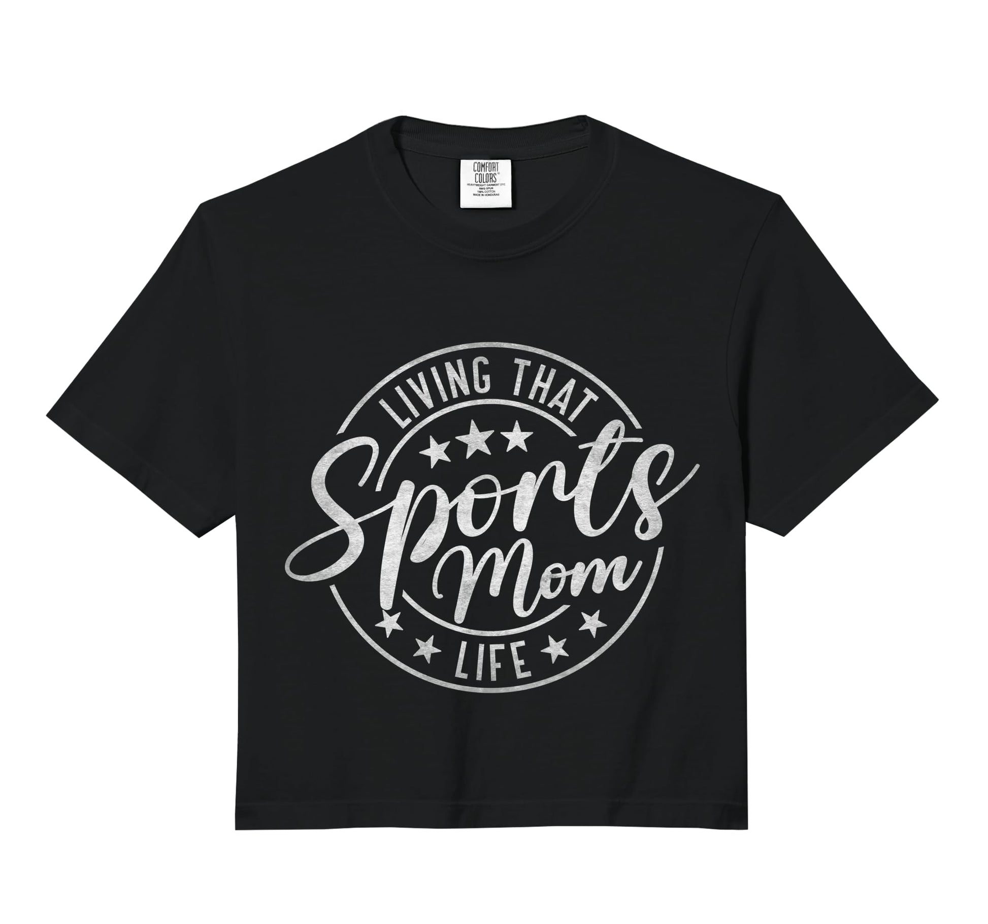 Living That Sports Mom Life Sweatshirt - Aesthetic Graphic for Adults - T-Shirt, Sweatshirt, Hoodie