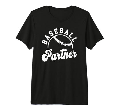 Baseball Partner Matching Baseball T-Shirt - Trendy Graphic for Adults - T-Shirt, Sweatshirt, Hoodie