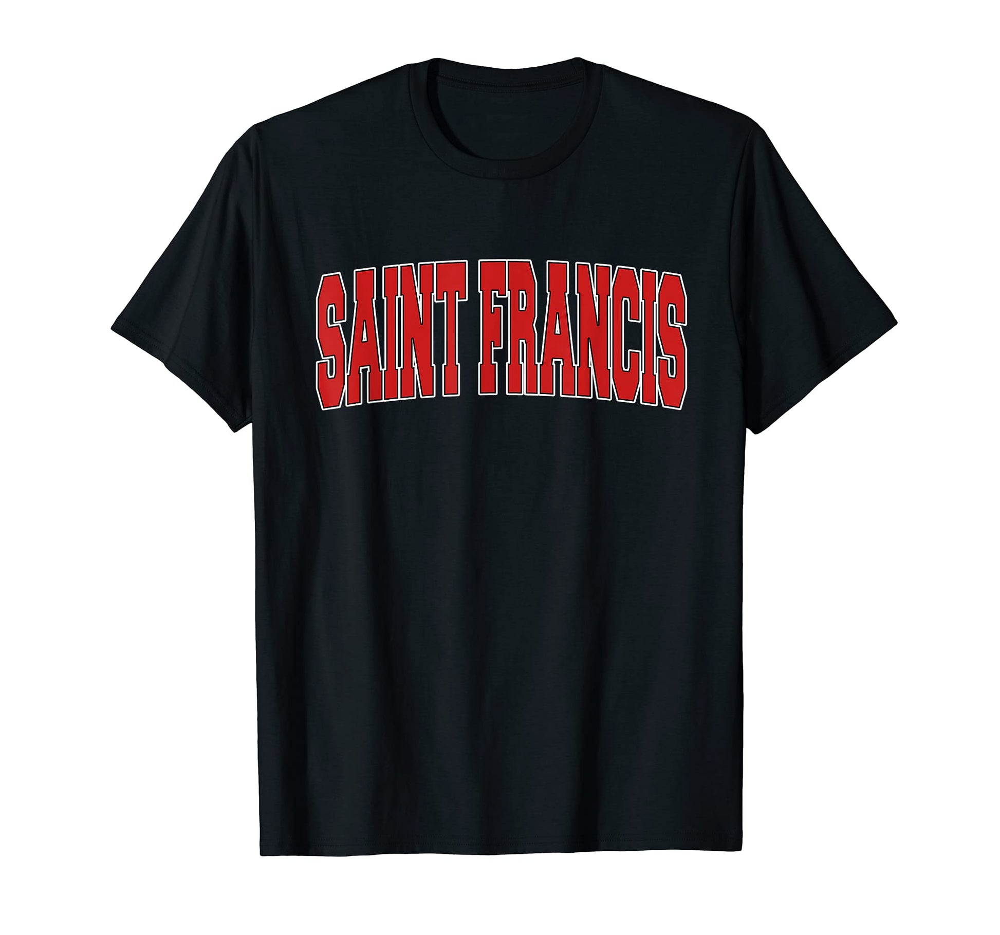 Saint Francis Mn Minnesota Varsity T-Shirt - Minimalist Print for Adults - T-Shirt, Sweatshirt, Hoodie