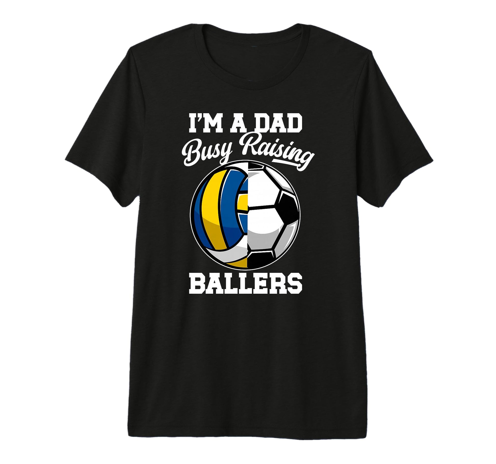 Mens Im Dad Busy Raising Ballers T-Shirt - Streetwear Style Men Women - T-Shirt, Sweatshirt, Hoodie