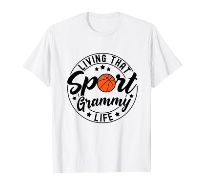 Living That Sport Grammy Life T-Shirt - Aesthetic Graphic Men Women - T-Shirt, Sweatshirt, Hoodie