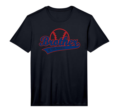 Funny Baseball Brother Rookie Birthday T-Shirt - Streetwear Style Unisex - T-Shirt, Sweatshirt, Hoodie