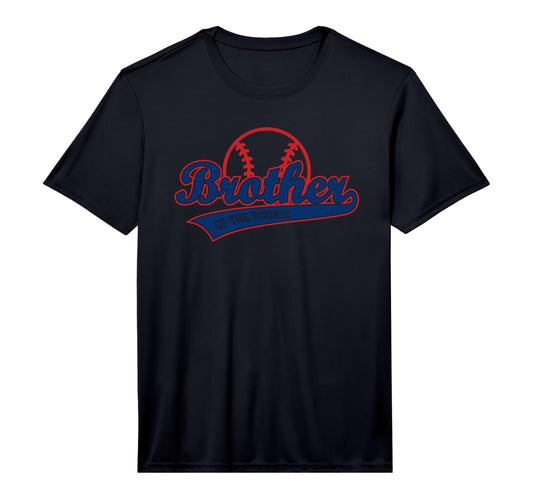 Funny Baseball Brother Rookie Birthday T-Shirt - Streetwear Style Unisex - T-Shirt, Sweatshirt, Hoodie