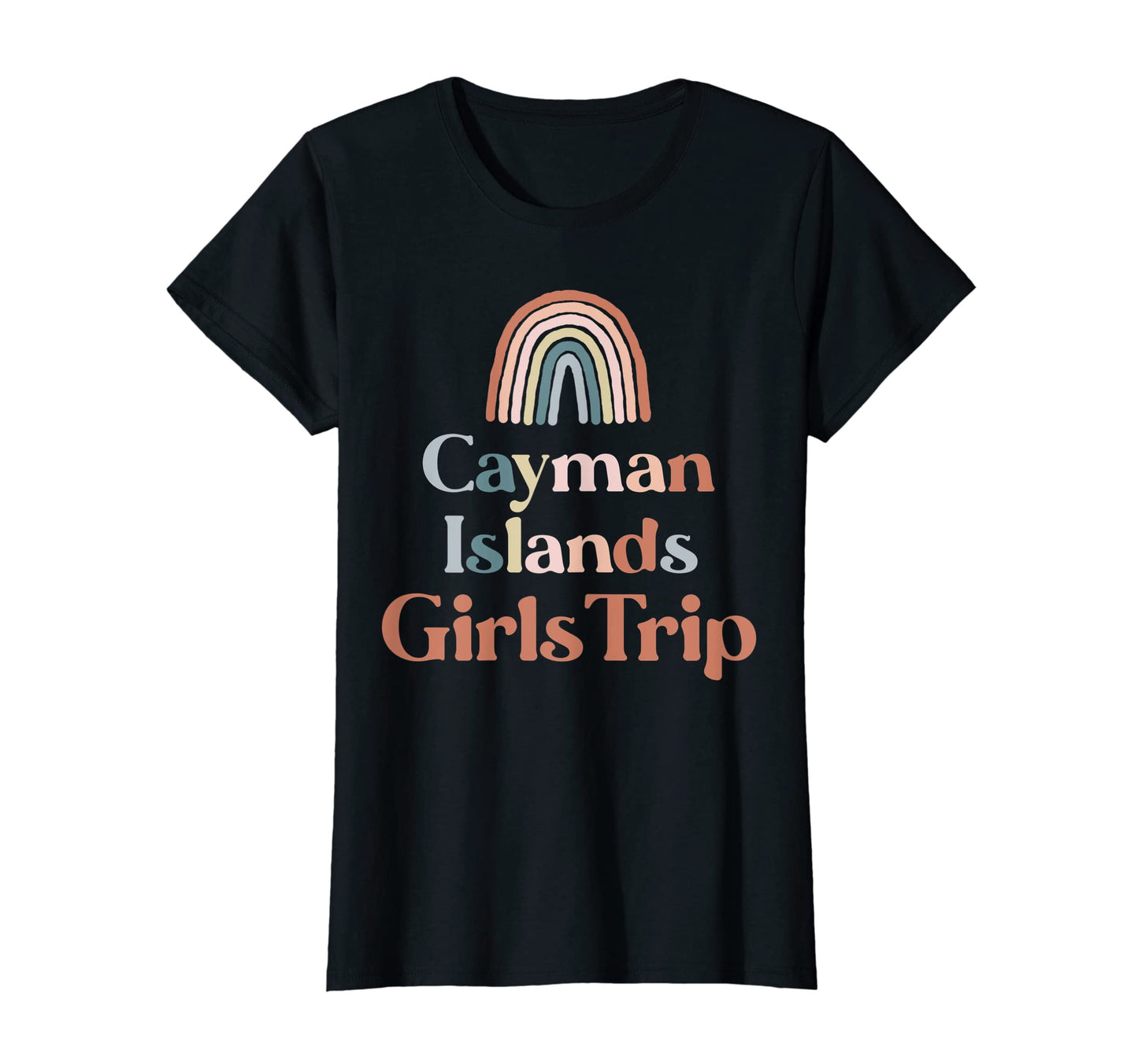 Womens Cayman Islands Trip Boho T-Shirt - Fun Novelty Design for Adults - T-Shirt, Sweatshirt, Hoodie