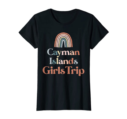 Womens Cayman Islands Trip Boho T-Shirt - Fun Novelty Design for Adults - T-Shirt, Sweatshirt, Hoodie