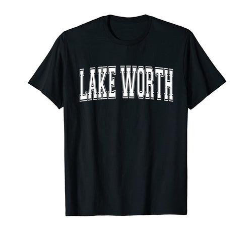 Lake Worth Fl Florida Usa Sports T-Shirt - Custom Art Print Men Women - T-Shirt, Sweatshirt, Hoodie