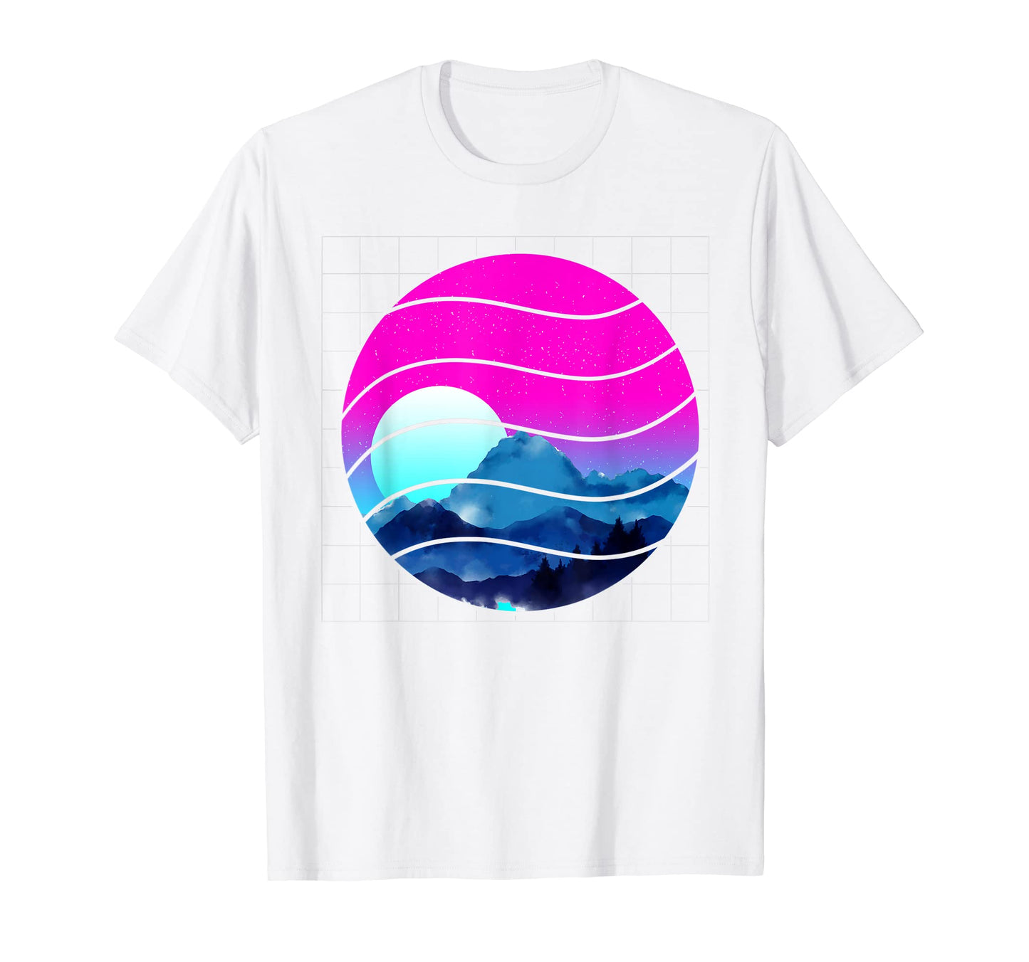 Sun Tropical 90S Aesthetic 80S Art T-Shirt - Fun Novelty Design Men Women - T-Shirt, Sweatshirt, Hoodie