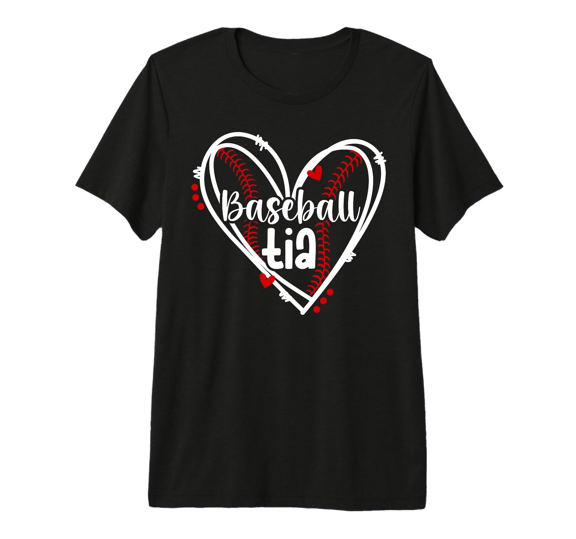 Baseball Tia Heart Tia Baseball Player T-Shirt - Trendy Graphic Men Women - T-Shirt, Sweatshirt, Hoodie