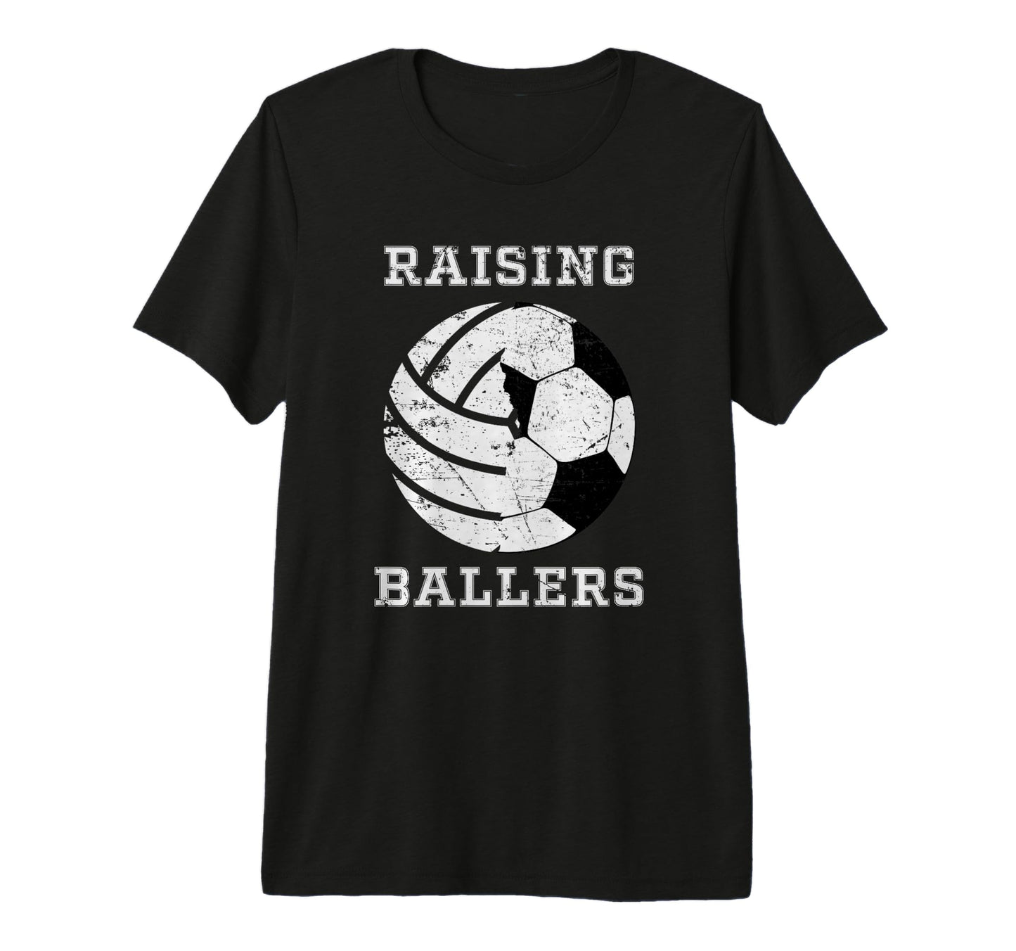 Mens Raising Ballers Soccer Volleyball T-Shirt - Streetwear Style Unisex - T-Shirt, Sweatshirt, Hoodie