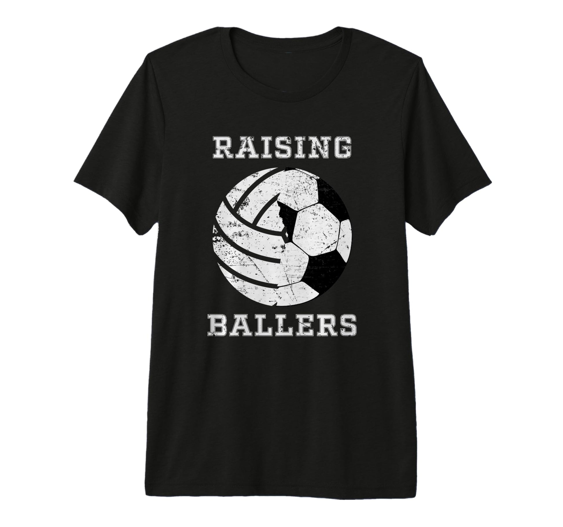 Mens Raising Ballers Soccer Volleyball T-Shirt - Streetwear Style Unisex - T-Shirt, Sweatshirt, Hoodie