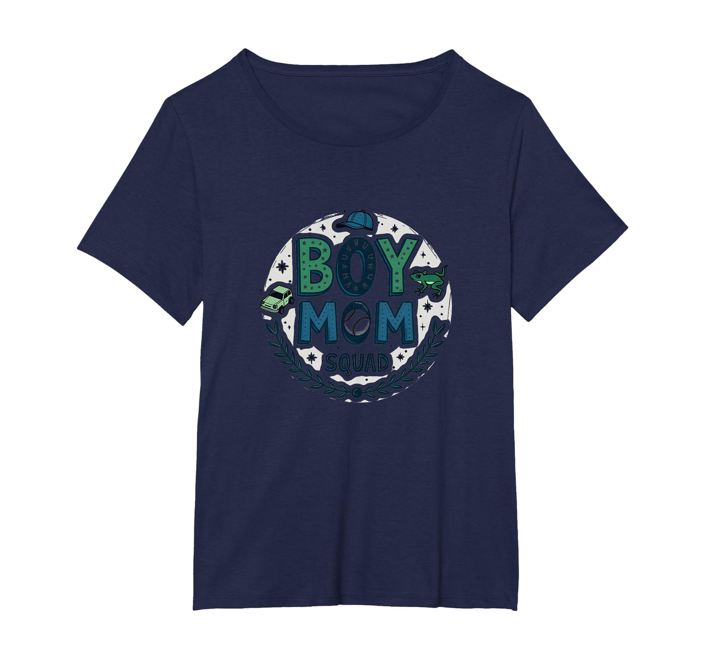 Mom Squad Proud Mama Baseball Cap Frog T-Shirt - Graphic Print for Adults - T-Shirt, Sweatshirt, Hoodie