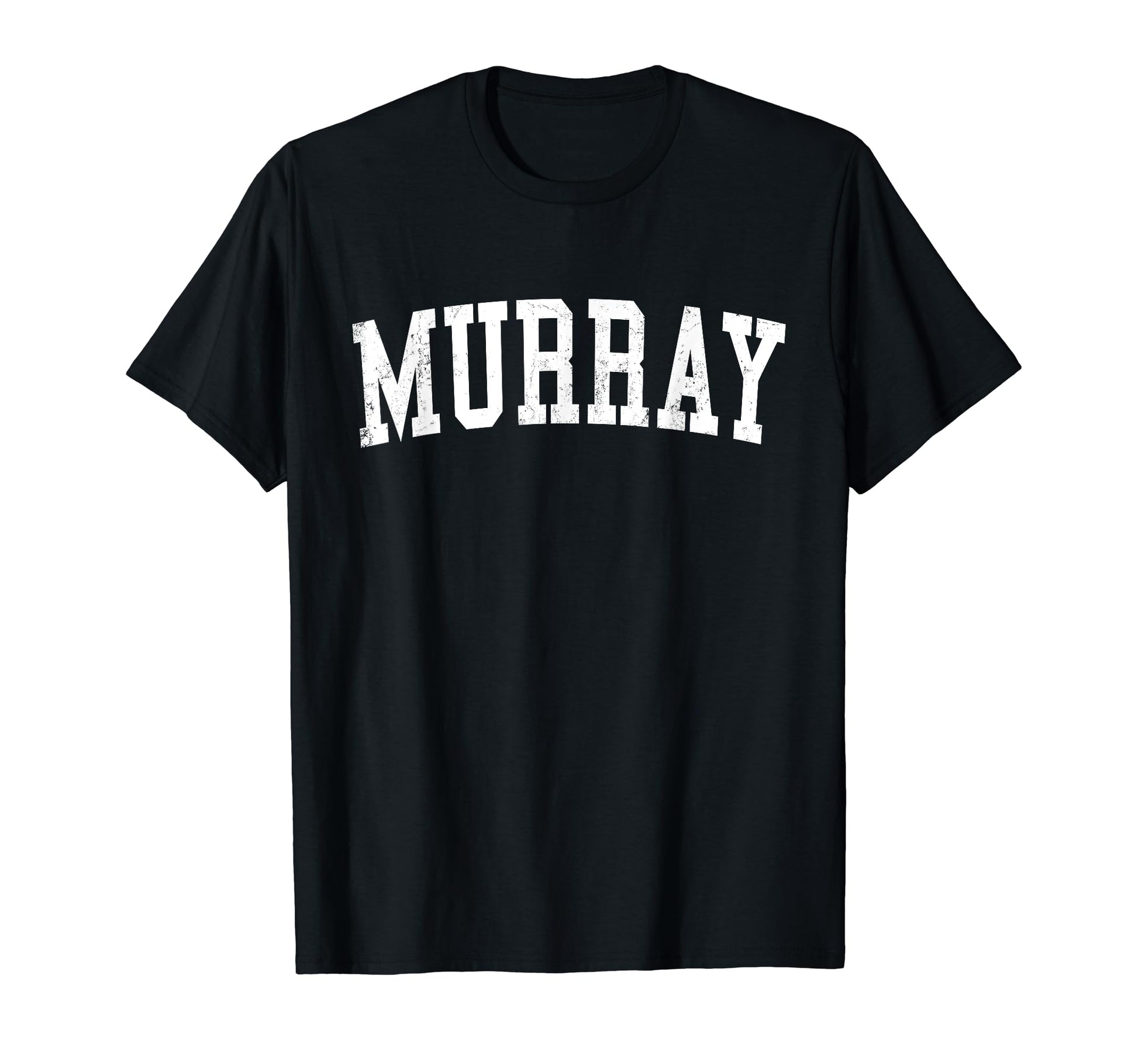 Murray Ut Distressed White Varsity T-Shirt - Novelty Apparel Men Women - T-Shirt, Sweatshirt, Hoodie