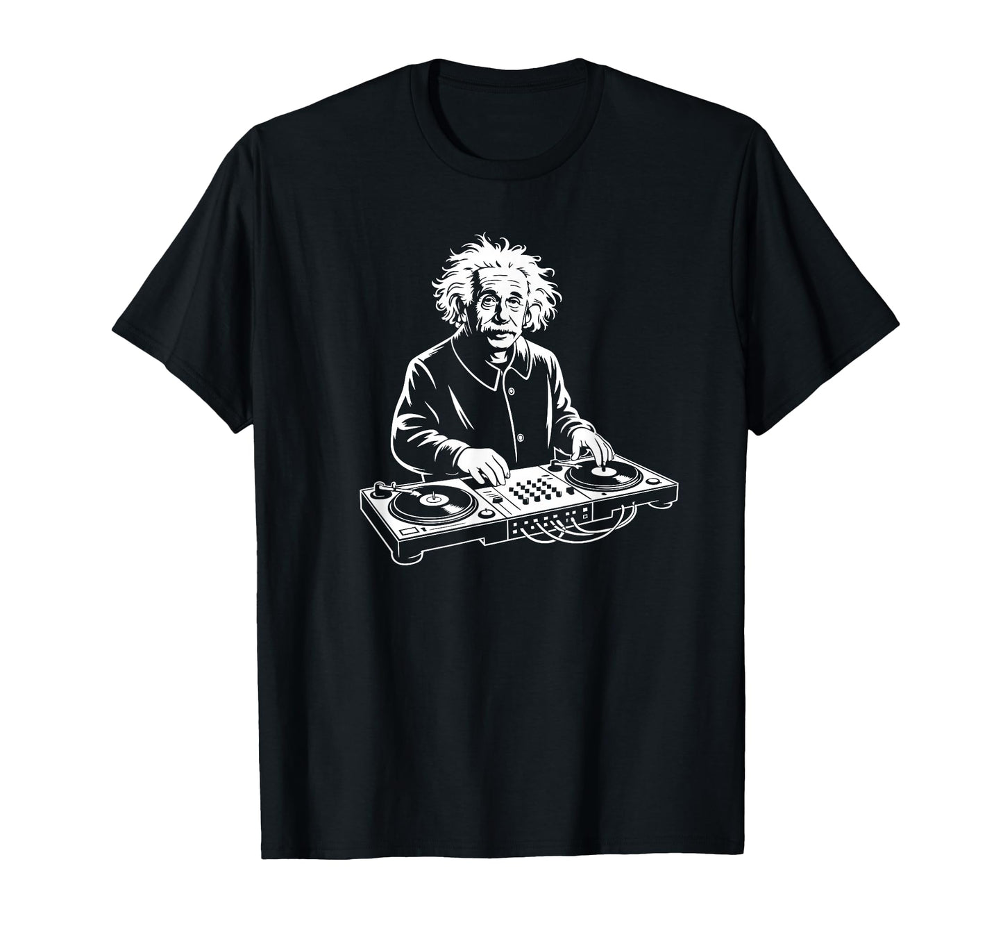 Clever Wax Dj T-Shirt - Minimalist Print for Adults - T-Shirt, Sweatshirt, Hoodie