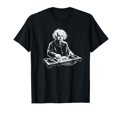 Clever Wax Dj T-Shirt - Minimalist Print for Adults - T-Shirt, Sweatshirt, Hoodie