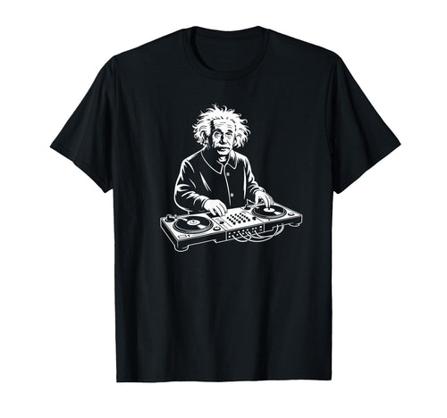 Clever Wax Dj T-Shirt - Minimalist Print for Adults - T-Shirt, Sweatshirt, Hoodie