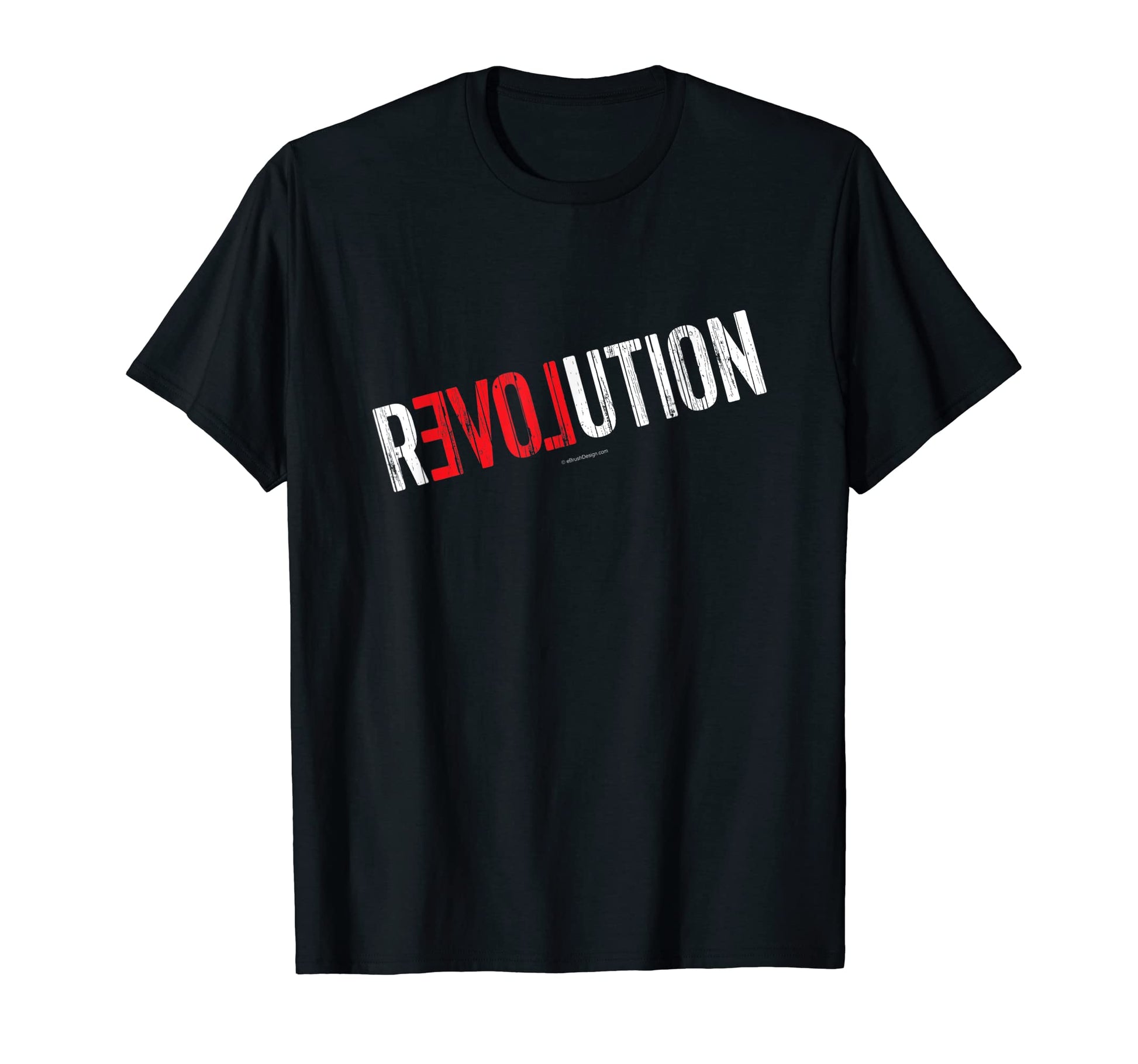 Revolution Peace And Love T-Shirt - Casual Everyday Wear for Adults - T-Shirt, Sweatshirt, Hoodie