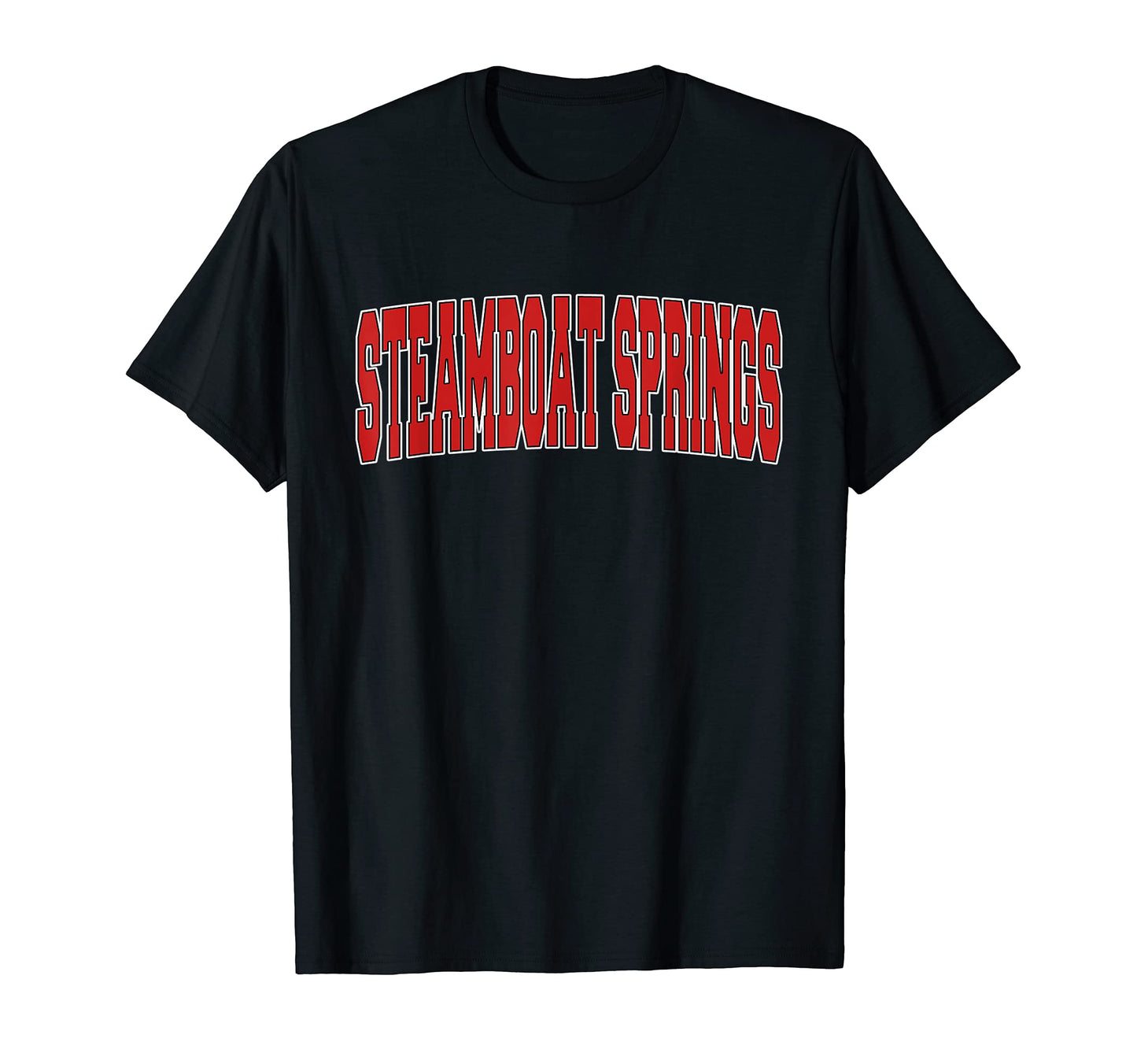 Steamboat Springs Co Colorado Varsity Usa T-Shirt - Custom Art Print Unisex - T-Shirt, Sweatshirt, Hoodie